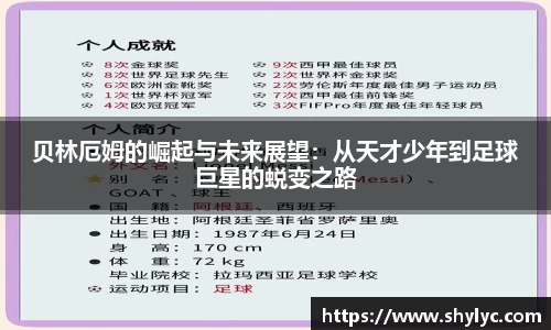 贝林厄姆的崛起与未来展望：从天才少年到足球巨星的蜕变之路